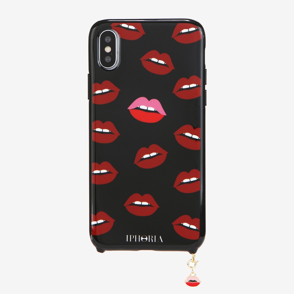 LIPS RED iPhone XS MAX CASE
